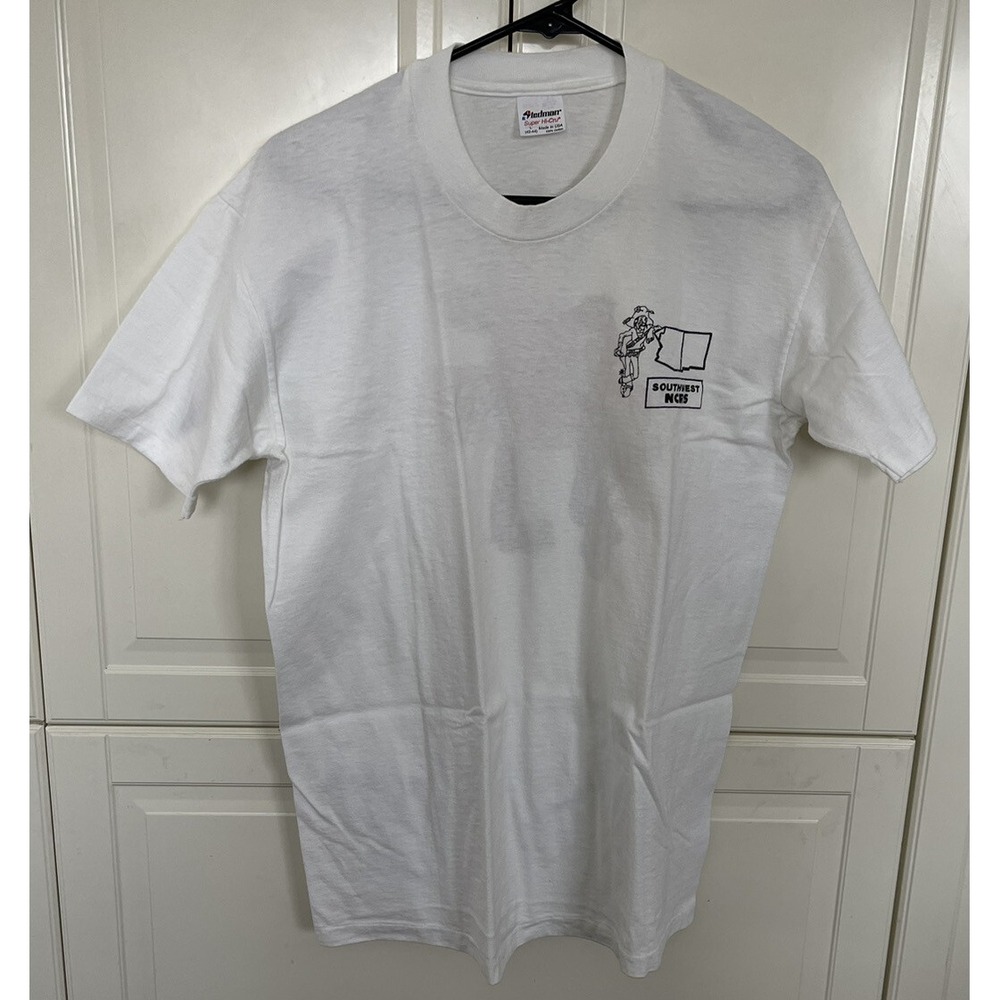 Vintage SouthWest HCRS Single Stitch Size L